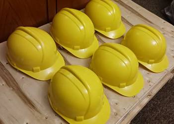 Kaski budowlane 6 szt.