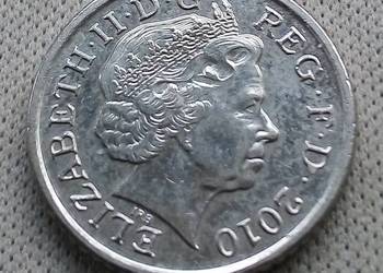 WIELKA BRYTANIA-FIVE PENCE-2010 r