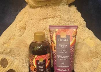 Zestaw do ciała Mulled Wine (grzane wino) Avon - balsam 150ml+płyn  250ml