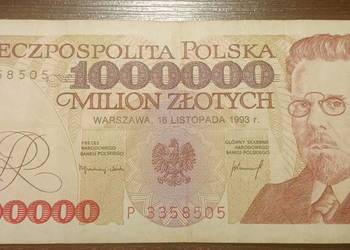 POLSKA PRL 1000000 ZŁ WŁADYSŁAW REYMONT