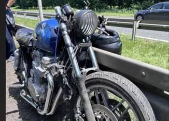 Rama na Honda Cbx 650e po kolizji, wazne OC