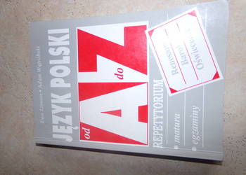 Od A do Z język polski repetytorium Renesans Barok Oświeceni