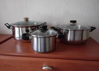 Zestaw garnków I patelnia