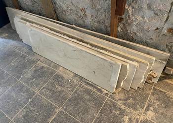 Parapety marmurowe 3 cm grubości w różnych rozmiarach