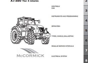 McCormick X7.660 X7.670 X7.680 instrukcja obsługi PL