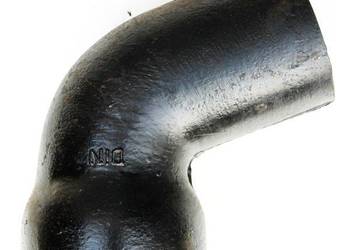 Kolano żeliwne DN 100/70 stopni, żeliwne, kielichowe, kanalizacyjne, żeliwo