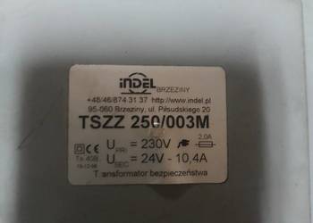 Transformator 230V 24V  10.4A TSZZ 230/003M