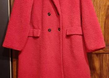 Nowe czerwone jesienne futerko_lekkie i ciepłe_na podszewce