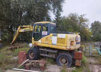 Syndyk sprzeda koparkę kołową Komatsu PW160-7 (618)