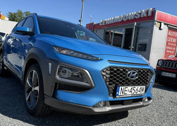 Hyundai Kona 1.6 Benzyna Moc 177KM Automat 4X4 Bogato Wyposażony I (2017-2…