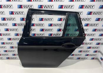 BMW F11 DRZWI LEWY TYŁ TYLNE 668 SCHWARZ 2 W KOLOR ORYGINAŁ