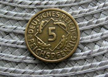 Niemcy 5 Reichspfennig 1935r - F