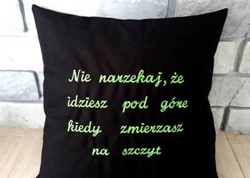 Poduszki z napisem personalizowane prezent