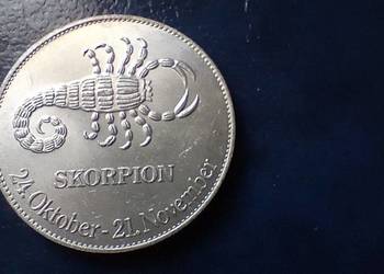 Stare monety Medal Skorpion Niemcy