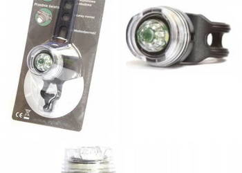 Nowa Lampka rowerowa LED TL5417 Biała