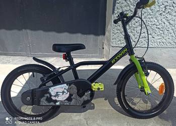 Rowerek Dzieciecy Btwin 16 cali DARK HERO---JAK NOWY---MAŁO UŻYWANY ---OKAZ