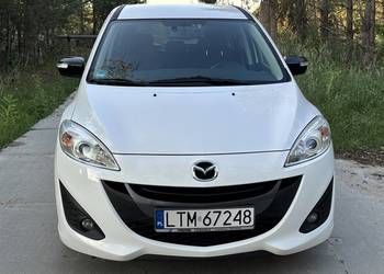 Mazda 5 1.6 piękna biała alufelgi hak 7 osobowa