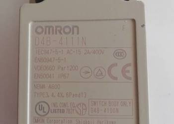 OMRON D4B-4111N , Wyłącznik krańcowy; NO + NC; 10A