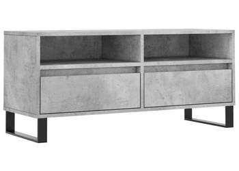 Szafka pod TV szarość betonu 100x345x445 cm WM-831248