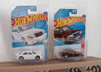 Hot Wheels 2 X  Mercedes-Benz 500 E + protektor