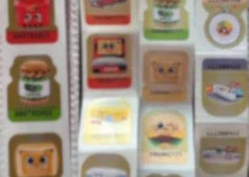 Naklejki Biedroniaki album 80 szt.