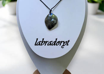 Zawieszka wisiorek z labradorytu, LABRADORYT #553