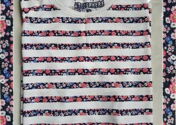 Atmosphere koszulka tshirt kwiatuszki wiosenna bawełniana ko