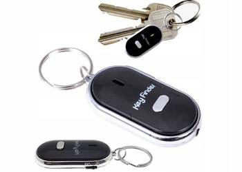 Lokalizator kluczy keyfinder brelok gwizd dźwięk