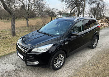 Ford Kuga Mk2 Suv 2.0TDCi 140KM Czarny Skóry Keyless