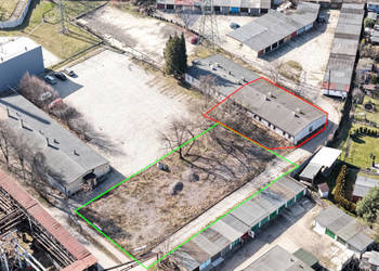 Działka inwestycyjna z budynkiem 1742 m²