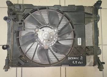 2xchłodnica+wentylator 1.9dci Renault Scenic2/Grand r.03-09