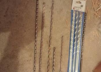 Wiertła do betonu widiowe zwykle i sds udarowe