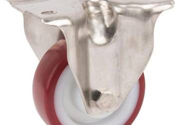 Koła skrętne ze stali nierdzewnej z powierzchnią z tworzywa sztucznego 847…