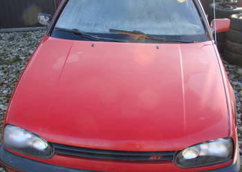 VW Golf III maska osprzęt silnika koła 1993 rok produkcji