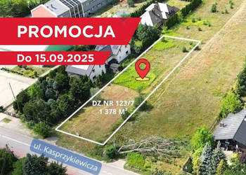 Działka 1378 m² – Leśniakowizna k. Wołomina