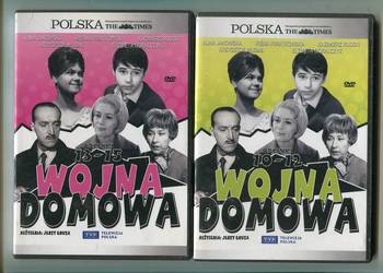 Wojna Domowa odcinki 13-15 + Wojna Domowa odcinki 10-12 2 Filmy DVD