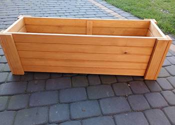Donice drewniane ogrodowe