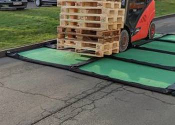 Mata Maty Dezynfekcyjne Modułowe 300x120 z niecką Szybka wys