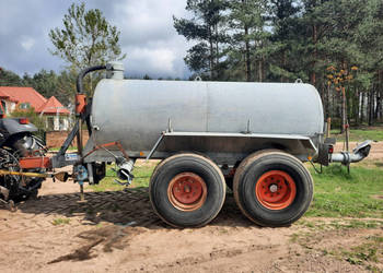 Wóz asenizacyjny J.KOTTE VT 7000 L (tandem skrętny)