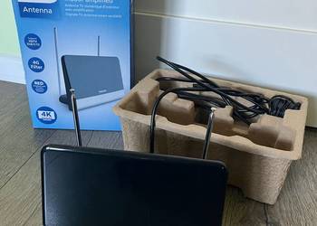 Pokojowa cyfrowa antena telewizyjna Philips ze wmocnieniem jak nowa