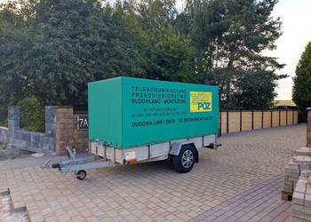 Przyczepa GREW-OPALENICA 300m x 126m * DMC 1200KG * Zarejestrowana