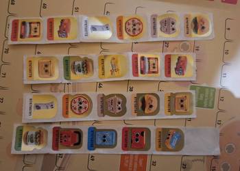 Naklejki GANG BIEDRONIAKÓW Biedronka zestaw 21 szt + gratis