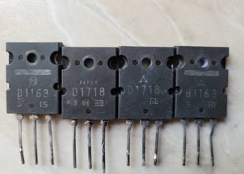 Tranzystory 2sb1163 2sd1718 Matsushita