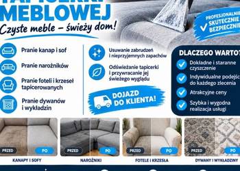Pranie tapicerki mobilnie i stacjonarnie