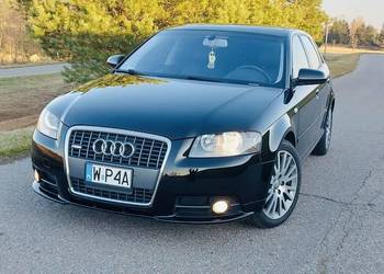 AUDI A3 8P S-LINE 3.2 V6 250KM DSG QUATTRO