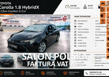 Toyota Corolla 23r Salon Polska HYBRID Gwaran Hybrid 1,8 rozrząd na łańcuc…