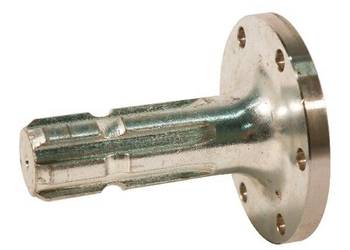 Końcówka wału z kołnierzem, 1 3/8 Z6, L-110 mm, D-100 mm 675011KR