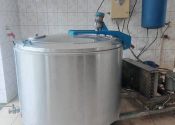 Zbiornik baniak na mleko 1000 alfa laval wymiennik ciepła bufor sterownik