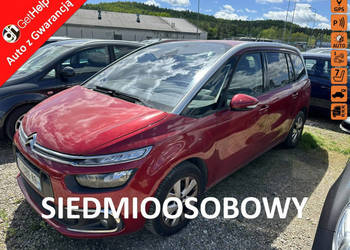 Citroen C4 Grand Picasso Mocna benzyna, 7 miejsc, klimatronic, kamera, LED…