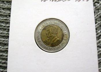 Ekwador 100 Sucre 1997r - 70 Lecie Banku Centralnego